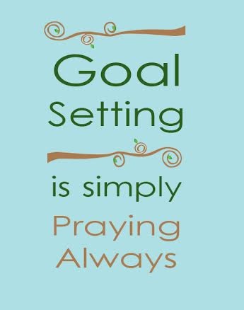 goal setting prayer